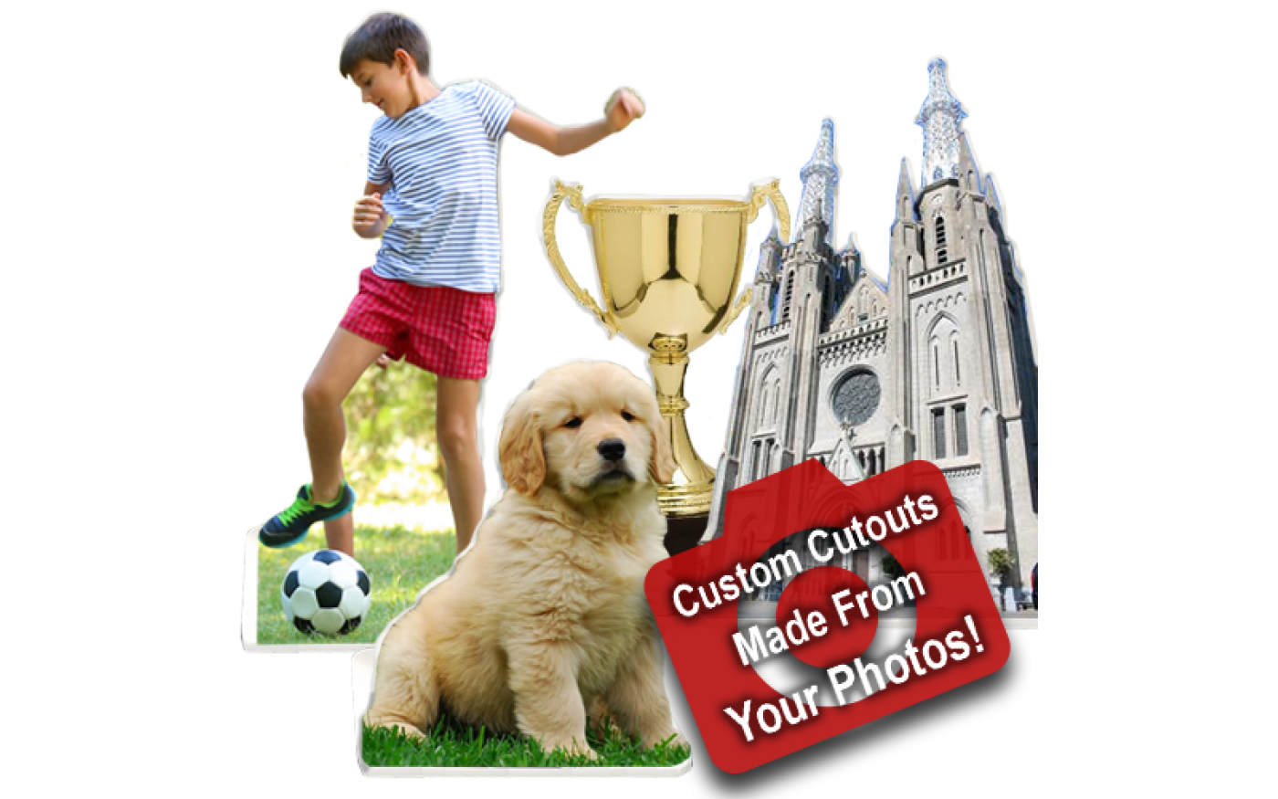 Elevate Your Message and Decor with Custom Outdoor Signage Life Size Custom Cutouts